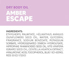 Onyx Professional Hydrating Dry Body Oil, Amber Escape, 3.7 fl oz, 2pk