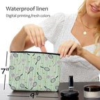 3 PCs Inspirational Tennis Gifts: Makeup Bag & Toiletry Bag - Perfect for Women, Girls or Tennis Lovers - Graduation, Birthday Gifts