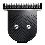 Premium Stainless Steel T Blade Replacement for MANSCAPED The Beard Hedger Replacement SkinSafe Trimmer Blade for Precision Facial Hair Trimming (Black-1)