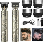 Beard Trimmer for Men-Hair Clippers for Men-Cordless Rechargeable Hair Clipper and Trimmer-Beard Shaver Barbershop（Bronze）