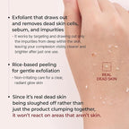 Dr.Melaxin Peel Shot Glow White and Black Rice Ampoule Duo, Soft Exfoliating Face and Body Scrub Dead Skin Cells, Blackheads Remover for All Skin Types