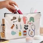 Nurse Makeup Bags - Cosmetic Bags With Zipper for Nursing Students
