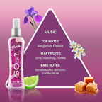 So…? Musk Body Mist Woody Scent - Perfume for Women with Bergamot, Toffee, Vanilla Notes - Gifts Body Spray for Women - 3.5 oz