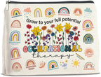 Occupational Therapy Gifts Makeup Bag Occupational Therapist Gifts OT Grow to Your Full Potential Zipper Makeup Pouch
