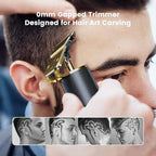 𝑵𝒆𝒘 𝑼𝒑𝒈𝒓𝒂𝒅𝒆𝒅 Hair Clippers for Mens Hair Trimmer T-Blade Trimmer Professional Haircut & Grooming Kit Rechargeable Clippers Hair Trimmer Shaver LCD Display (Black)