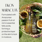 Natura – Passion Fruit Body Care Bundle – Maracujá Lotion, Body Oil & Hand Cream – Calming & Hydrating Vegan Skincare – 24H Moisturization – Brazilian Beauty Ritual for Soft, Glowing Skin