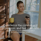 LOLA Organic Cotton Pads, 36 Count - Ultra Thin Pad with Wings, Cotton Organic Pads for Women, HSA FSA Approved Products Feminine Care, Heavy