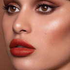 Matte Lipstick for Women, Long Lasting Moisturizing Lip Stain, Waterproof Lip Color Makeup (Salmon Pink)
