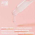 SeoulCeuticals Korean 5% Niacinamide + Snail Mucin 97.5% Essence Serum + Hyaluronic Acid, Cruelty Free Korean Skin Care, Natural & Organic Anti Aging Face Serum for Dull Skin, K Beauty 1oz