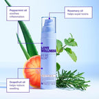 Love Wellness Bye Bye Bloat Detoxifying Body Oil | Lymphatic Drainage Oil to Hydrate, Depuff & Awaken Skin | Reduce Swelling Massage Oil for Women with Peppermint, Grapefruit & Rosemary Oil |100 mL