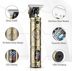 GSKY Hair Clippers for Men, Professional Barber Clippers and Trimmers Set