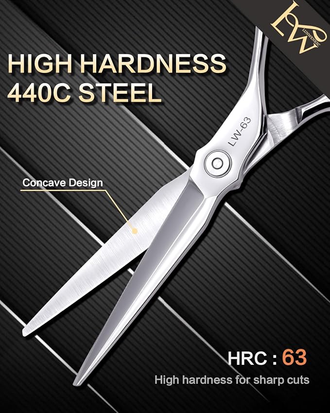 professional hair shears 6.5 in Extremely Sharp Blades,professional hair cutting scissors,haircutting scissors for professionals,hair scissors