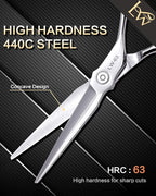 professional hair shears 6.5 in Extremely Sharp Blades,professional hair cutting scissors,haircutting scissors for professionals,hair scissors