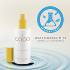 COCO by Stone 5oz All-in-One Spray (Oud Wood) Shake & Spray Formula for Fabric, Pillows, Interiors, Clothing, Home Fragrance Accessories, Room Perfume, Room Deodorizer, Vegan & Cruelty-Free