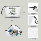 Golf Accessories for Women,Small Golf Bag,Female Golfer Gifts,Funny Golf Gifts,Makeup Bag for Purse,Golf Party Favors,Golf Bag Women,Golf Gifts