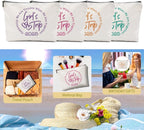 1 Pcs 3 Pcs 4 Pcs Makeup Bag, Girls Trip Gifts Favors Girls Weekend Gifts, Friendship Gifts for Women Bestie Bride