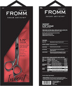 Fromm Invent 5.75" Precision Hair Cutting Shears with Semi-Convex Blade and Ergonomic Handle for Blunt and Layer Cuts