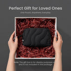 tomtoc Electronics Organizer Travel Case, Soft Puffy Organizer Bag Birthday Christmas Gifts Travel Essentials for Women Girls, Portable Accessory Tech Pouch Storage for Charger, Cord, Cable, Phone