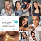 MIZON 24K Gold and Snail Mucin Hydrogel Under Eye Patches for Puffy Eyes Dark Circles Moisturizing Fine Lines Korean Skincare Pack of (Pack of 2, 120 Pairs)