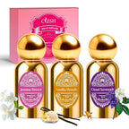 Body Spray for Women, Fragrance Mist, 3 Pack Travel Size Set, 60ml/2.1 fl oz, Vanilla Woods, Cloud Serenade, Jasmine Breeze