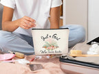Book Lovers Gifts Small Makeup Bag, Bookish Gifts for Book Lovers for Women Cosmetic Bag, Birthday Gift Ideas for Reader Just A Girl Who Loves Books