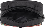 Montana West Wrangler Makeup Bag for Women Small Cosmetic Toiletry Bags Western Make Up Pouch Durable Cute Travel Purse,Black