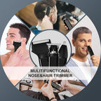 RESUXI Hair Clippers for Men T-Blade Trimmer Electric Shaver Razor Nose Hair Trimmer Set,Beard Grooming Kit 3 in 1 for Nose Ear Body Face Mustache,Father Gifts for Him