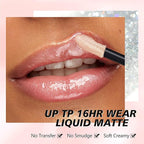 MAKI YIKA Clear Lip Gloss for Women Lip Plumper Gloss Tinted Glitter Lipgloss Moisturizing High Shine Plumping Lip Gloss, Pearl Gloss
