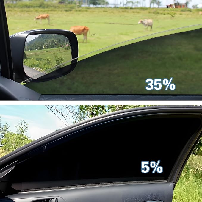 Window Tint Film for Cars, 35% VLT 29.5in x 15Ft Ceramic Window Tints, Blocks 99% UV & IR Rays, Heat Resistant Anti Glare Film for Windshield, Scratch Resistant Sun Shade Auto Tint Roll