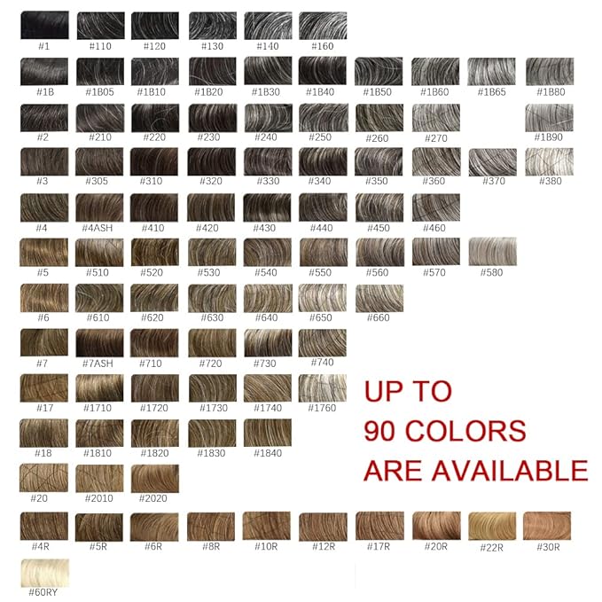 FACE MIRACLE French Lace Mens Toupee Human Hair System Thin Skin Toupee for Men Lace Center Hair Replacement System 8"X10" #540 5# MEDIUM LIGHT BROWN WITH 40% SYNTHETIC GREY