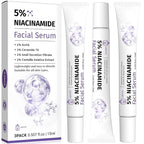 ABOTE 5% Niacinamide Serum for Face with 1% Ceramide Complex | 1% Snail Secretion Filtrate | 1% Hyaluronic Acid Deep Moisturizing Restore Skin Barrier & Skin Tone (3Pack-Each 0.507 fl.oz | 15ml)
