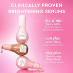 Glow Recipe Watermelon Niacinamide Dew Drops - Brightening, Plumping Hydrating Face Serum, Makeup Primer + Liquid Highlighter with Hyaluronic Acid - Dewy & Glowing Korean Skin Care (80ml)