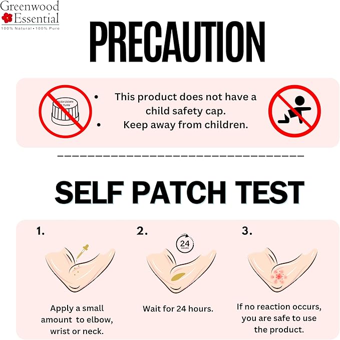 Greenwood Essential Pure Saro Essential Oil (Cinnamosma fragrans) Steam Distilled 100ml (3.38 oz)