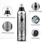GSKY Beard Trimmer for Men, Hair Clippers for Men Professional,Cordless Mens Hair Trimmer