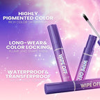 Jolilab Lip Stain Masque,Wipe Off Lip Tint,Waterproof,Transfer proof,Highly Pigmented,Ultra Long Lasting Lip Stain Peel off Makeup With Matte finish for All-day Wear.(#01 DEEP PLUM)