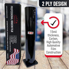 United Window Tint 2Ply Nano Carbon 40" in 100'Ft Charcoal 50% VLT Privacy Window Tint for Car, Home, Blocks UV/IR Rays, Reduce Heat & Glare - Adhesive Film - Lifetime Color Stability