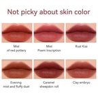Matte Lipstick for Women, Long Lasting Moisturizing Lip Stain, Waterproof Lip Color Makeup (Salmon Pink)