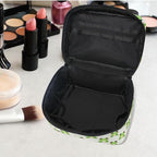 MNSRUU Makeup Bags, Frog Cute Makeup Organizer Bags Toiletry Bag Box Travel Cosmetic Bag Make Up Train Case for Women Teen Girl Ladies