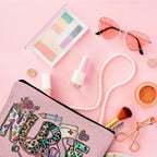 Nurse Makeup Bags,Nurse Gifts for Women,Nurse Cosmetic Bags With Zipper,Nurse Gifts for Nursing Student,Student Nurse Gifts(Pink)