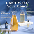 HIQILI Ocean Essential Oil 100ml - Clean Fresh Fragrance Oil for Home Diffuser, Laundry, Car Freshies, Aromatherapy, Candle Soap Perfume Making Kit 3.38 Fl Oz