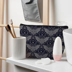 Gothic Makeup Bag - Halloween Bat Spider Witchy Gifts for Women - Goth Witch Stuff