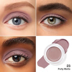 Single Cream Putty Matte Eyeshadow Palette Makeup, Natural Single Mini Instant Holographic Eyeshadow For Older Women, Sombras Crema Para Ojos, Talc, Paraben & Cruelty Free, 23
