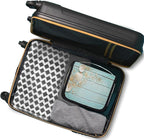 Hanging Travel Toiletry Bag for Women Men Teal Wooden Waterproof Makeup Bag Beach Starfish Portable Cosmetic Bag Travel Essentials for Traveling Accessories Toiletries Bathroom Shower