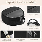Large Clear Travel Makeup Bag, Waterproof Leak-Proof Toiletry Bag for Women, Simple Large Transparent Cosmetic & Makeup Bag Organizer