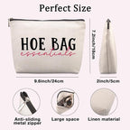 Gag Gifts for Women, Funny Gifts for Friends Travel Cosmetic Bag, Fun Christmas Farewell Friendship Gifts for Women Friends Sister Coworkers Hot Bag Essentials Travel Makeup Bag