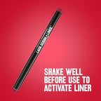 REVLON ColorStay Lash Serum + Liner, Waterproof Eyeliner, Stocking Stuffer for Her, Healthier Looking Eyelashes, Smudge-Resistant, 001 Blackest Black