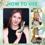 Hair Oil Spray-TgideasLeave-In Conditioner with Golden Pine and Bergamot Oils - Rosemary Hair Oil Spray - For Dry, Curly, Frizzy Hair - Styles, Moisturizes, Repairs Scalp and Hair - For Men and Women