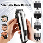 2 Pack Hair Clippers for Men Cordless Clippers for Hair Cutting Rechargeable Beard Hair Trimmer LED Display stocking stuffers for men