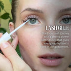 Lilac St - Originals Starter Kit - Includes Natural Faux Eyelash Clusters (10mm & 12mm), Clear Lash Glue, & Lash Applicator - Lightweight & Lifelike - Lasts 10 Days - Cruelty Free, Vegan - 20 Lashes