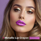 FOCALLURE Ultra Chic Lipstick,Rich Vitamin E Lip Crayon,Lightweight Color without Drying or Fading,Long Lasting Lips Makeup,#31 Utopia
